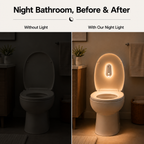 Velora PureGlow™ Self-Cleaning UV Toilet Sanitizer & Night Light