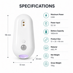 Velora PureGlow™ Self-Cleaning UV Toilet Sanitizer & Night Light