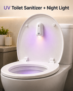 Velora PureGlow™ Self-Cleaning UV Toilet Sanitizer & Night Light