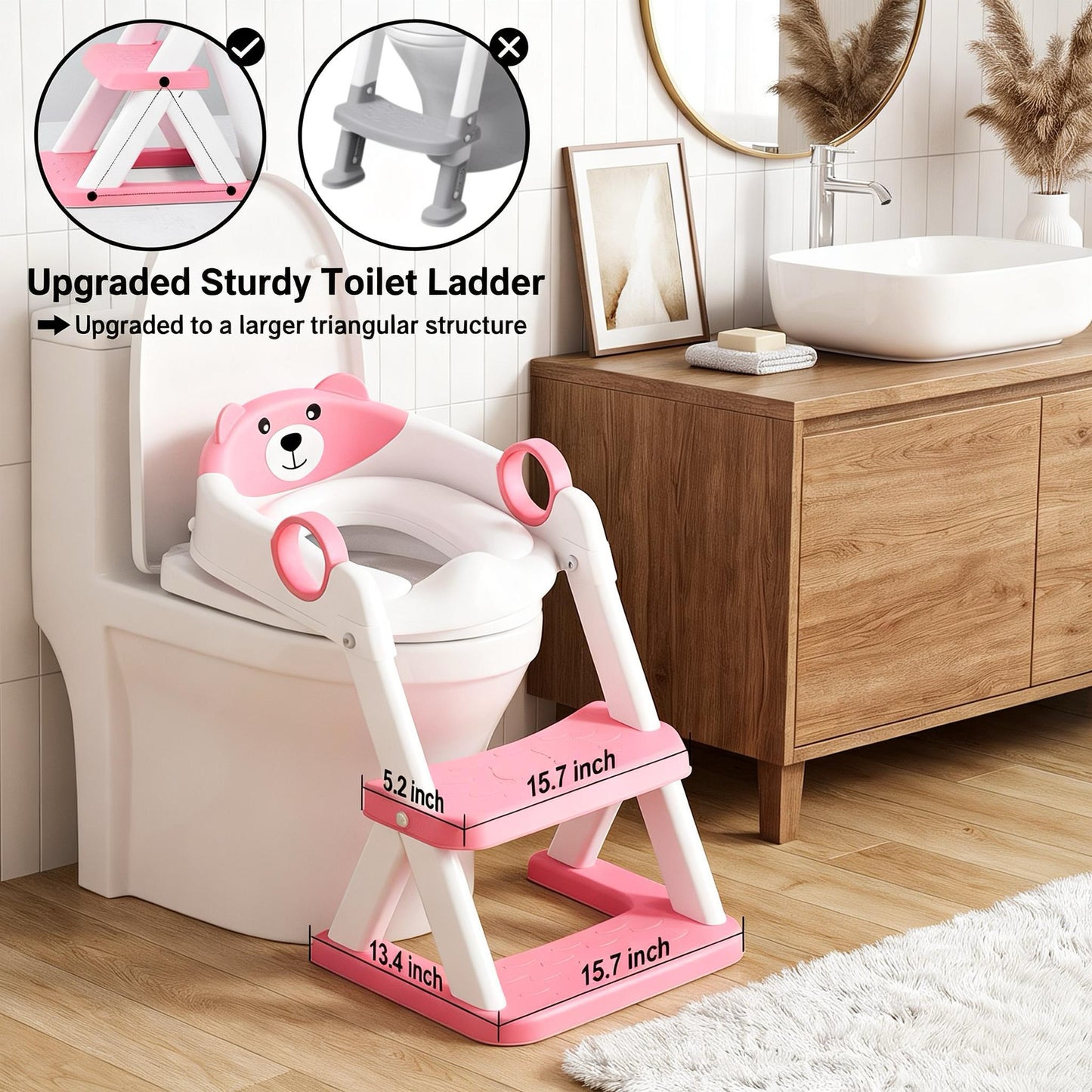 Velora 2 in 1 Potty Training Toilet