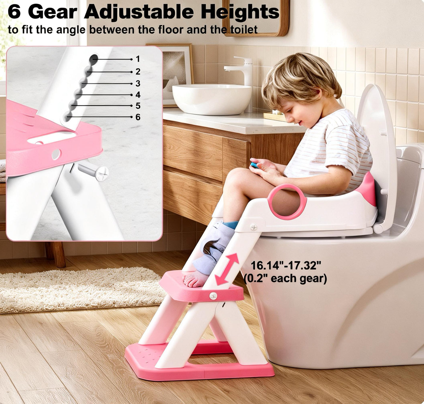 Velora 2 in 1 Potty Training Toilet